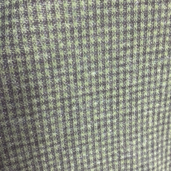 Tailorbyrd olive green houndstooth Sweatershirt heavyweight burton down - Picture 3 of 8